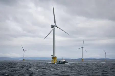 Internationell havsbaserad vindkraft